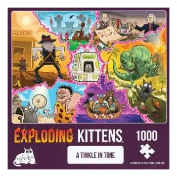 Dětské zboží Exploding Kittens Puzzle A Tinkle in Time (DE)