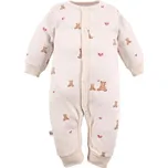 Eevi Overal bez nožiček Hearts&Bears ecru - 80