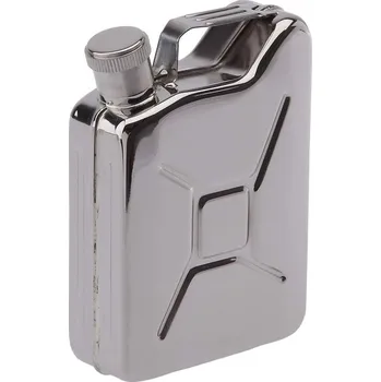 Placatka Likérka ve tvaru kanystru (Kapesní likérka z nerezavějící oceli v netradičním tvaru kanystru.)