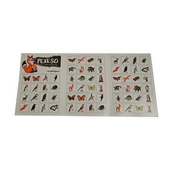 Pexeso Papírové pexeso Příroda - dětský motiv
