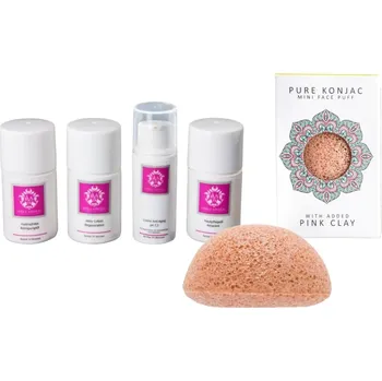 ReVital24 Regenerační sada s konjakovou houbičkou s růžovým jílem