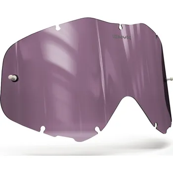 Motocyklové brýle Plexi pro brýle KLUTCH, onyx LENSES (fialové s polarizací)