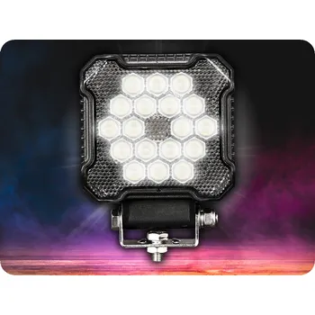 Přídavný světlomet LED pracovní světlo 26W, 2800LM, 18xLED, 12/24V, IP68 [L0172]