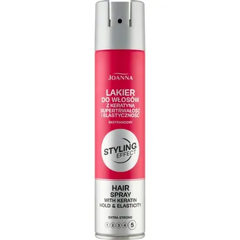 Stylingový přípravek Joanna, Styling Effect sprej na vlasy s keratinem extra síla 250ml