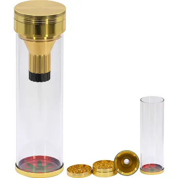 Remo 11534 Drtič tabáku 4x kov+sklo ∅ 5cm