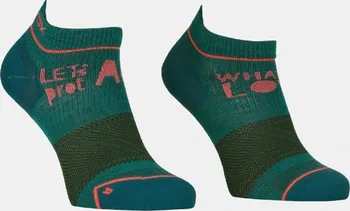 Dámské ponožky Ortovox dámské merino ponožky Alpine Light Low Socks W Barva: pacific green, Velikost: 35-38