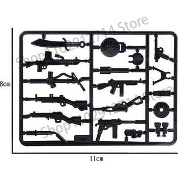ostatní stavebnice Vojenská stavebnice raketové dělostřelectvo, figurky | styl lego - 028 Oblek na zbraně