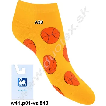 WOLA Kotníkové ponožky w31.p01-vz.840 Barva: A33, Velikost: 30-32(20-21)