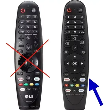 Dálkový ovladač pro LG náhrada za AN-MR20GA Magic