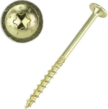 Vrut GPR vrut pro dřevostavby, 6 x 140mm, talířová hlava, ZŽ