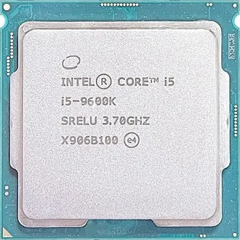 Procesor CPU intel i5-9600K 6 jádra 6 vláken 3.7(4.6)GHz 95W 9MB