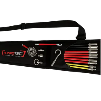 RUNPOTEC 10016 RUNPOSTICKS Standard Paket Sada protahovacích prutů, vč. úložného pouzdra, 17dílná