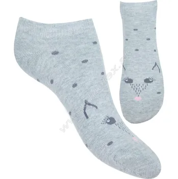 Dámské oblečení WOLA Kotníkové ponožky w81.01p-vz.672 Barva: Q35, Velikost: 36-38(24-25)