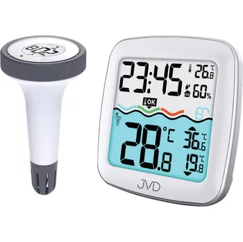 bazénový teploměr JVD T3385.2 digitální bezdrátový bazénový teploměr