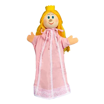 Maňásek Princezna na dospělou ruku - 35 cm