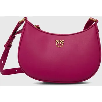 Kabelka Kožená kabelka Pinko růžová barva, 102790.A0F1 42X, vel. ONE SIZE