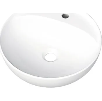 Umyvadlo Umyvadlo na desku NIKOLO 2 sanitární keramika bílá 450 x 450 x 140 mm 008376