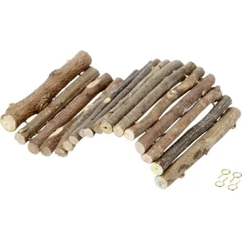 Domek FLAMINGO dřevěný flexibilní (M) 16x27cm