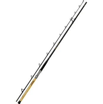 Rybářský prut Black Cat prut Battle Cat XH 3.20m 250g, 2 díl (Sumcový prut s parabolickou akcí, kovovým sedlem navijáku a korkovou rukojetí.)