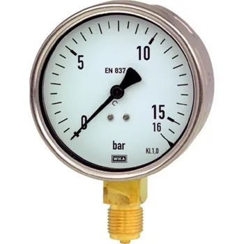 pumpička WIKA Manometr 212.20 100 mm 1/2" spodní 0-100 bar