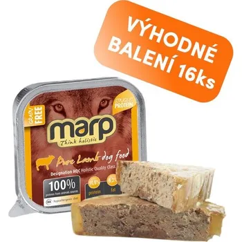 Krmivo pro psa Marp Holistic Marp Lamb vanička pro psy s jehněčím 16x100g
