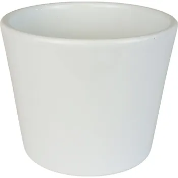 Obal na květináč Obal 811 primule White lesk 10 cm - 18 ks