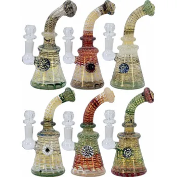 Dýmka Remo 67486 Skleněný bong 17cm MIX