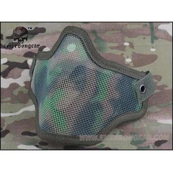 Airsoft China Síťovaná ochranná maska, olivová - CAMO