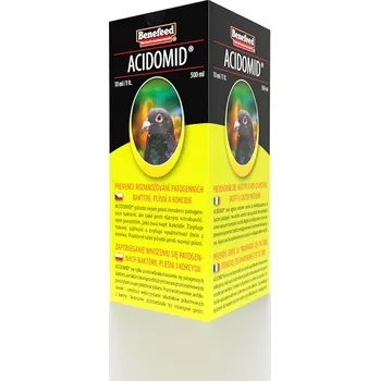 Aquamid doplňkový minerální přípravek pro holuby Acidomid H 500 ml