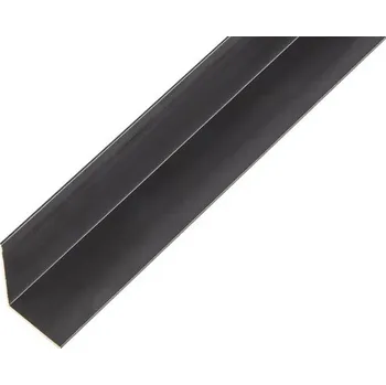 Stavební profil Alu L profil 30x30x1,3 mm, 2,6 m, černý