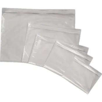 Obálka Samolepicí obálka průhledná C4, 500ks/bal