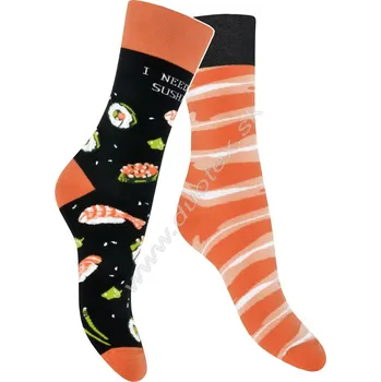 Dámské ponožky MORE Veselé ponožky More-078A-035 Barva: 35, Velikost: 39-42(26-28)