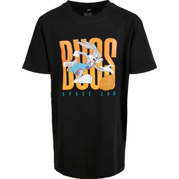 Pánská móda Dětské tričko Space Jam Balling Bugs černé Mister Tee černá 2541628