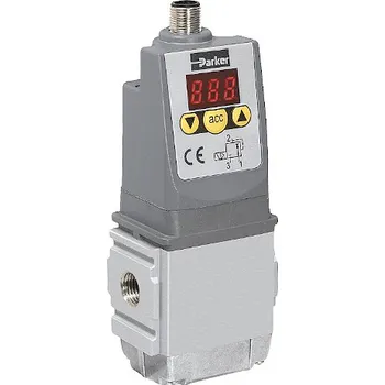 Ventil Proporcionální regulátor Mini, G1/4"vni, 0-10 bar, digitální výstup PNP Parker P31PA12AD2VD1A