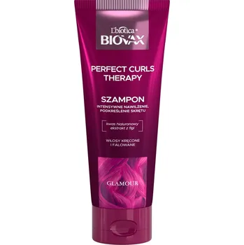 Šampon BIOVAX, Glamour Perfect Curls Therapy intenzivní hydratační šampon pro kudrnaté a vlnité vlasy 200 ml