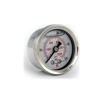 Hydraulický filtr Manometr 0-10 Bar M10x1 ZV pr.40mm gly.