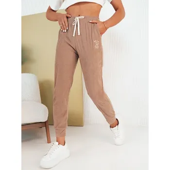 Dámské tepláky DSTREET BEAR KARAMELOVÁ M/L