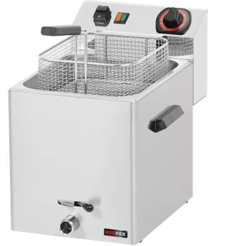 fritéza Fritéza FE 07 elektrická 0,75 kW/l, 8 l stolní s výpustí 400 V | FE 07 VT