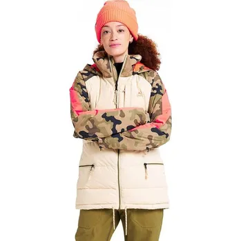 bunda Burton Keelan - Cream Brulee/Martini Olive/Terra/Camo XL