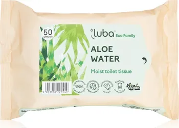 Toaletní papír Luba Eco Family Aloe Water vlhčený toaletní papír 50 ks