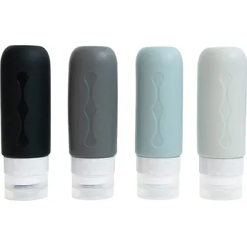 KUFRYPLUS Cestovní silikonové lahvičky 90 ml XND11, sada 4 ks