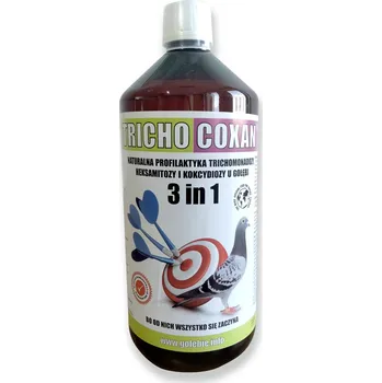 Pro ptáka KAMPOL TRICHOCOXAN – v prevenci a léčbě trichomonádózy, hexamitózy a kokcidiózy