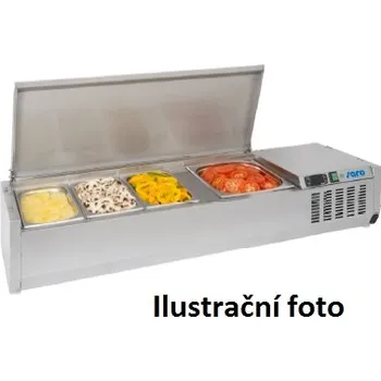Stolní chlazená vitrína - nástavec • VRX 1200 SS (323-3138)