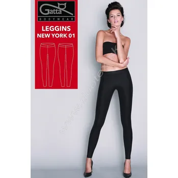GATTA Dámské legíny Leggins-Newyork-01 Barva: black, Velikost: S