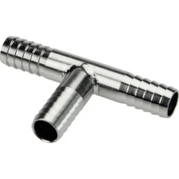 Příslušenství k zahradní technice TS Vsuvka hadicová T 6 mm nerez 1.4301