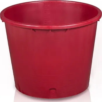 Plastová káď z orig. plastu, objem 350 l, červená, slevy