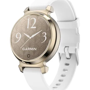 VSECHNONAMOBIL 76919 SILICONE Vyměnitelný řemínek pro Garmin Lily 2 bílý