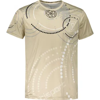 Pánské triko premium ALTISPORT VOJ/ALM003TR01 HNĚDÁ 4XL