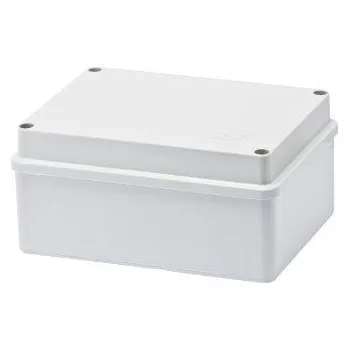 Elektroinstalační krabice GEWISS GW44276 Rozbočovací krabice s ploch. víkem, GWT960°, IP56, 150x110x70mm