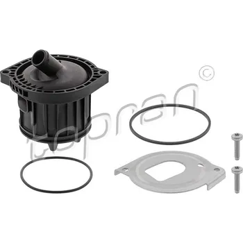 Kliková hřídel Ventil, odvětrání klikové skříně TOPRAN 119 057